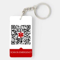 Emergency QR Keychain - Image 2